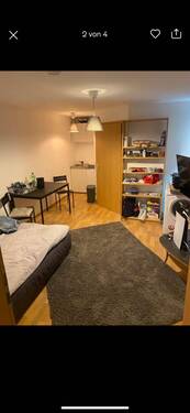 Wohnzimmer - 2 Zimmer Etagenwohnung zur Miete in Ilmenau