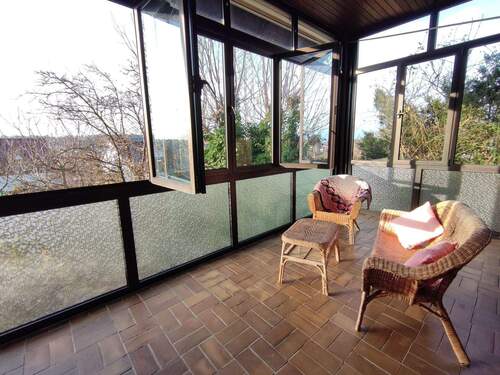 Fenster zur Seite zum Balkon - Etagenwohnung mit 103,00 m&sup2; in Karlsruhe zur Miete