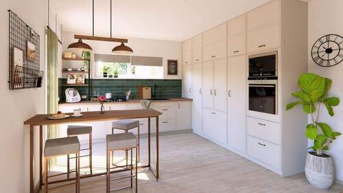 Moderne Küche - Mehrfamilienhaus, Wohnhaus mit 173,20 m&sup2; in Rangsdorf zum Kaufen