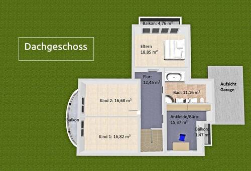 Dachgeschoss - 