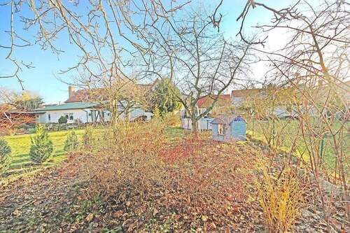 Blick auf das Grundstück - 