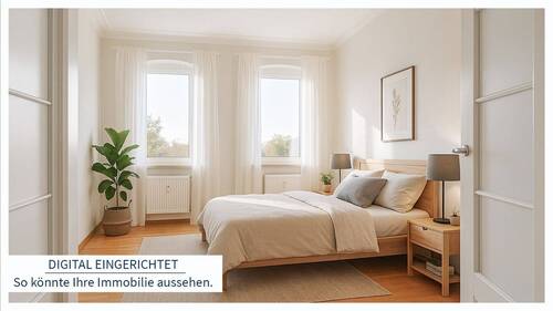 Digital Eingerichtet - 3 Zimmer Etagenwohnung in Berlin