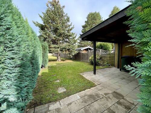 Überdachung im Garten - 