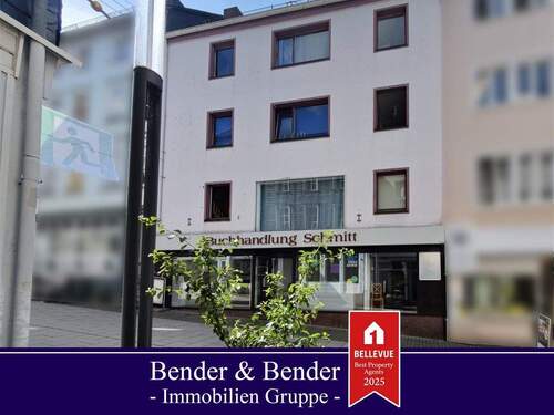 Frontansicht - Reduziert! Vermietetes Wohn- und Geschäftshaus in der Fußgängerzone von Hachenburg!