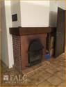 Kamin in Wonbereich - 