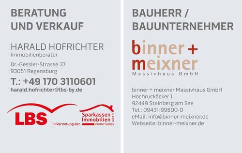 beratung und bauherr - Etagenwohnung mit 116,00 m² in Regensburg zum Kaufen