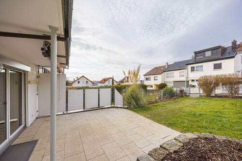 Terrasse - Reihenmittelhaus mit 116,00 m&sup2; in Schwieberdingen zum Kaufen