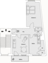 Wilma Grundriss WE21 - 