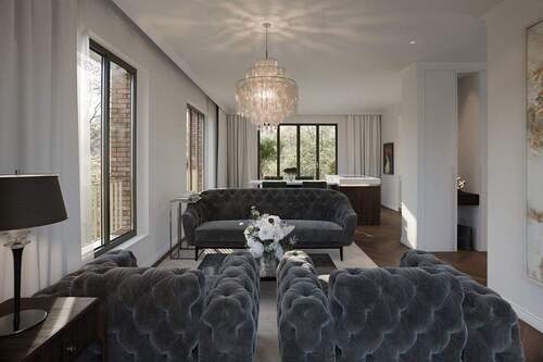 Visualisierung des Wohnbereichs - Von der Sonne geküsst, vom Ambiente verwöhnt und vom Lietzensee verzaubert