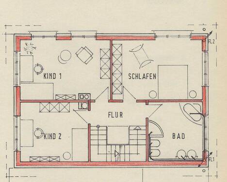 Plan 1.Obergeschoss - 