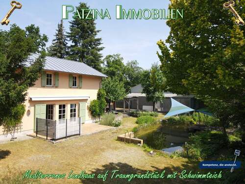 TitelEFHBeelitz.jpg - Mediterranes Landhaus auf Traumgrundstück mit Schwimmteich in Beelitz