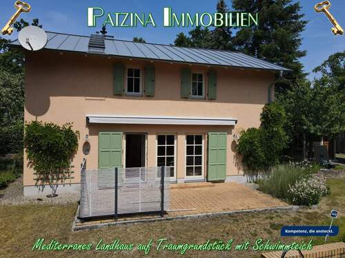 AnsichtGartenseiteTerrasse.jpg - 4 Zimmer Einfamilienhaus in Beelitz