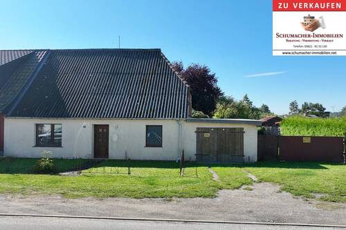 Hausansicht - Reihenendhaus nahe Ribnitz zum selber gestalten!!!