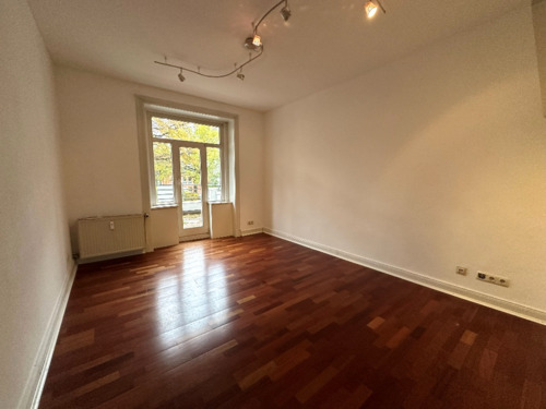 Wohnzimmer - Etagenwohnung in Hamburg zum Kaufen