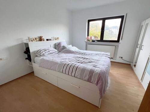 Schlafzimmer - 2 Zimmer Terrassenwohnung in Heimbuchenthal