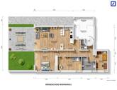 Grundriss WE 2 - 