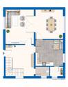 Grundriss EG Wohnhaus - 
