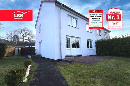 Hausansicht vorne - Doppelhaushälfte in Celle, OT Klein Hehlen