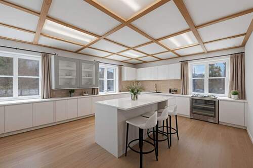 Hauptküche gestaged - 