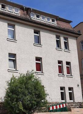 Hausansicht - zentrumsnahe 2-Raum Wohnung - 330,00&nbsp;EUR Kaltmiete, ca.&nbsp; 56,00&nbsp;m&sup2;&nbsp;Wohnfl&auml;che