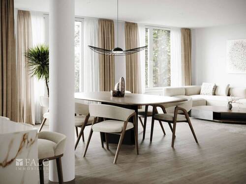 MUSTERFOTO WOHNEN-ESSEN-KOCH - 4 Zimmer Etagenwohnung zum Kaufen in Aachen