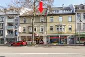 Frontansicht - Ladenlokal in zentraler LageAnfang Fußgängerzone von Lev.-Opladen * ca. 411,59 m² Verkaufsfläche + Lagerfläche u. Bü...