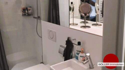 Badezimmer mit Dusche - 