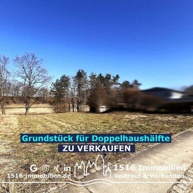 Bild 1 - +BAUPARTNER GESUCHT+ Attraktives Baugrundstück in Geisenfeld - provisionsfrei