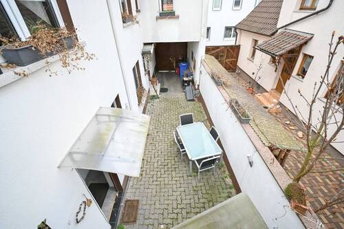 Blick in den Innenhof - 