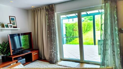 Zutritt Garten und Terrasse - Reihenmittelhaus mit 114,00 m&sup2; in Rieden zum Kaufen