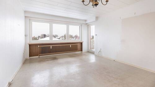 Wohnzimmer - Etagenwohnung mit 63,30 m&sup2; in Norderstedt zum Kaufen