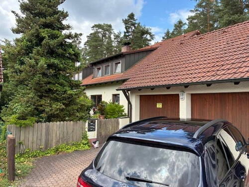 Doppelgarage, Garteneingang - 