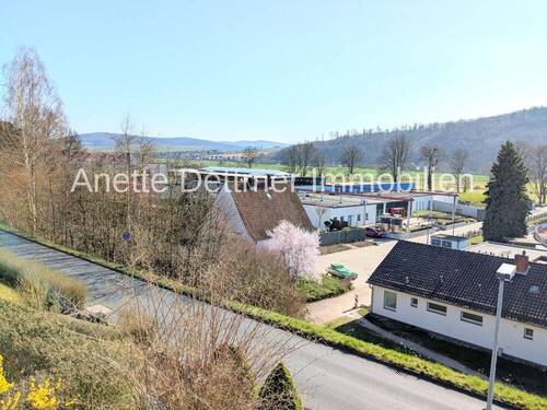 Blick vom Balkon - Viele Möglichkeiten: Zweifamilien- oder Mehrgenerationenhaus mit Panoramablick