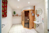 Bad mit Sauna Untergeschoss - 