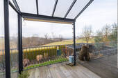 Weitblick vom Balkon Erdgeschoss - 