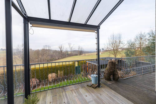 Weitblick vom Balkon Erdgeschoss - 