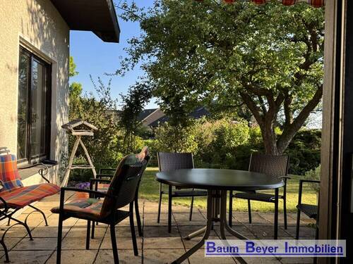 Terrasse vor dem Wohn-/ Esszimmer - 