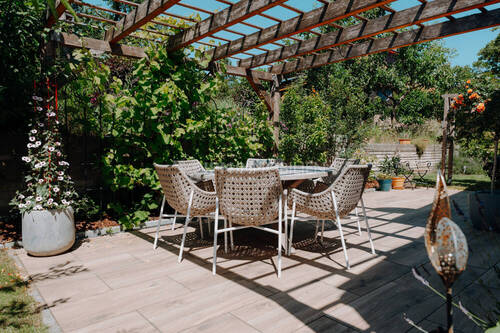 Terrasse im Grünen - 