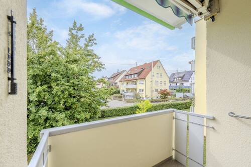 Balkon - 2 Zimmer Etagenwohnung in Ludwigsburg