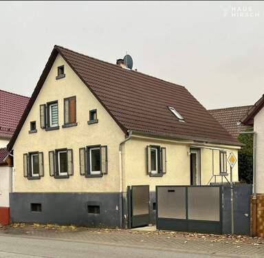 Vorderansicht - Modernisiertes Einfamilienhaus mit großem Grundstück und Scheune - Ihr Wohntraum in Roßdorf
