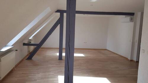 Wohn-Esszimmer, leer, - 