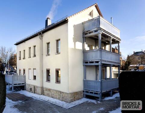 Haus außen - 1 Zimmer Mehrfamilienhaus, Wohnhaus zum Kaufen in Freital