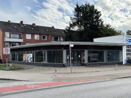 Eingang - Frontansicht 1 - Gewerbeobjekt (Büro, Produktion, Verkauf) zur Miete in Norderstedt