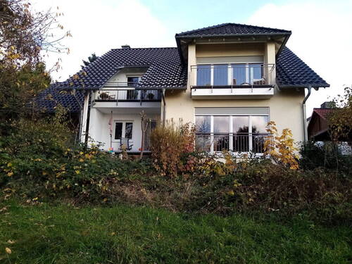 Außenansicht Garten - 2 Zimmer Erdgeschoss-Wohnung mit großer Terrasse - Bestlage in Haibach
