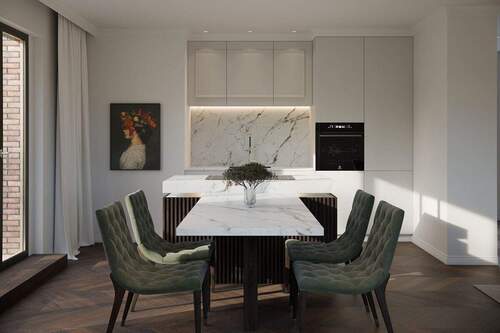 Visualisierung der offenen Küche - 