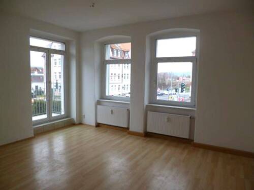 Wohnzimmer - Etagenwohnung mit 92,00 m² in Bautzen zur Miete