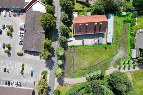 Luftbild mit Lageplan - 1 Zimmer Etagenwohnung in Horneburg