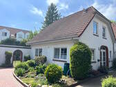 Bild 1 - PURNHAGEN-IMMOBILIEN - Ritterhude - Moderne und gepflegte Doppelhaushälfte mit Garage in zweiter Reihe