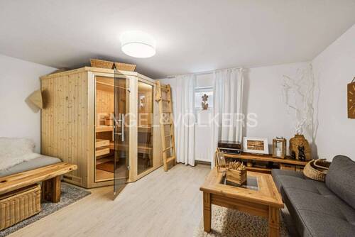 Sauna im Kellerbereich - 