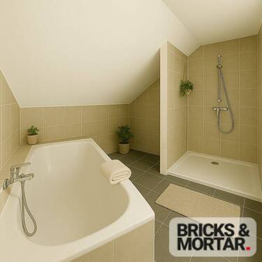 Digitale Visualisierung 2. Badezimmer für dein tägliches Wellness 1. OG - 